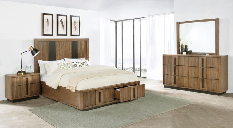 Terrace 4-piece Queen Bedroom Set Ash Brown-zoom-