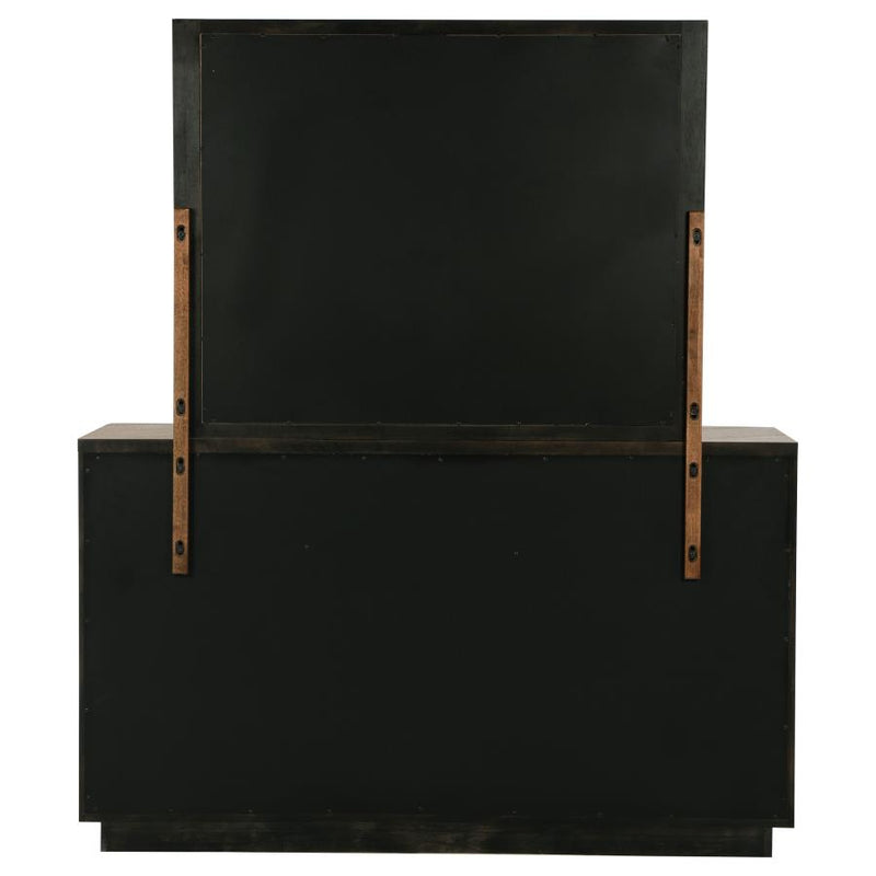 Terrace 6-drawer Dresser and Mirror Ash Brown-zoom-