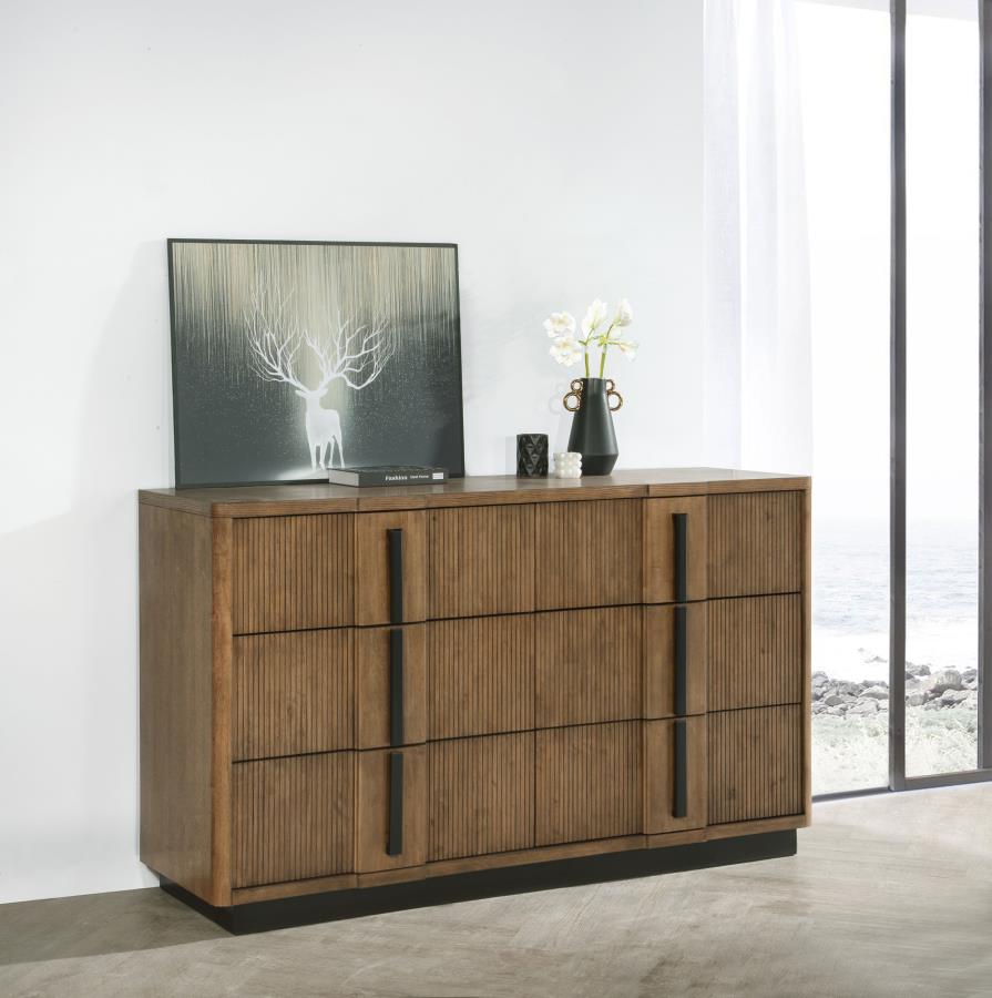 Terrace 6-drawer Dresser Cabinet Ash Brown-2