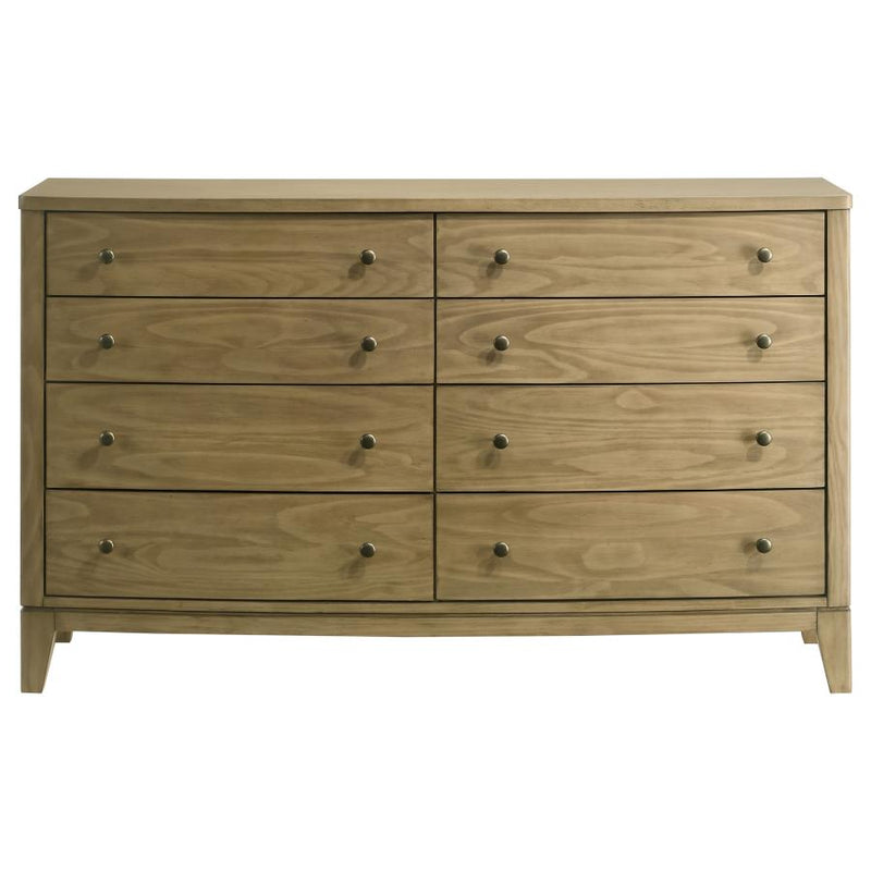 Granada 8-drawer Dresser Cabinet Natural Pine-zoom-