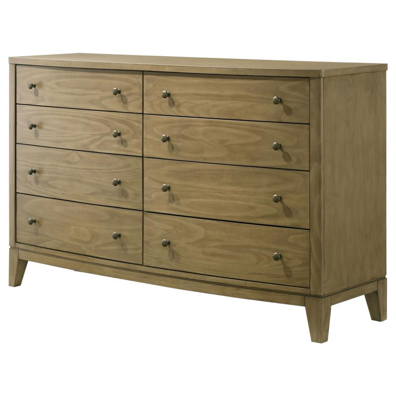 Granada 8-drawer Dresser Cabinet Natural Pine-zoom-