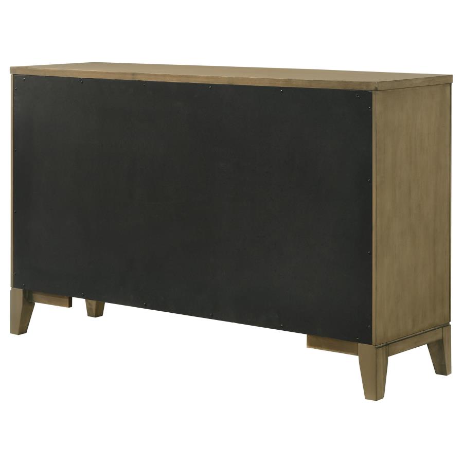 Granada 8-drawer Dresser Cabinet Natural Pine-zoom-8