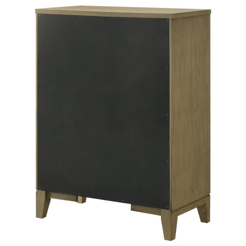 Granada 5-drawer Bedroom Chest of Drawers Natural Pine-zoom-