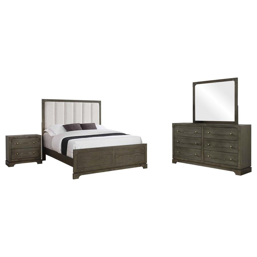 Gran Park 4-piece California King Bedroom Set Dark Cocoa-2