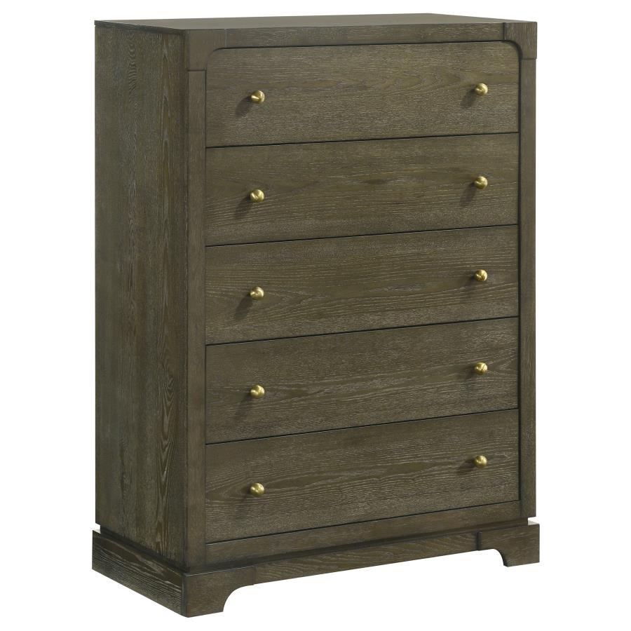 Gran Park 5-piece California King Bedroom Set Dark Cocoa-11