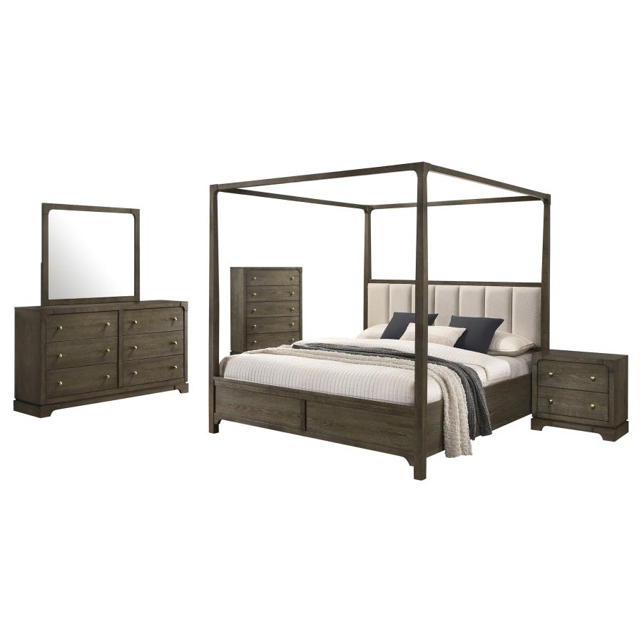 Gran Park 5-piece Eastern King Bedroom Set Dark Cocoa-zoom-2