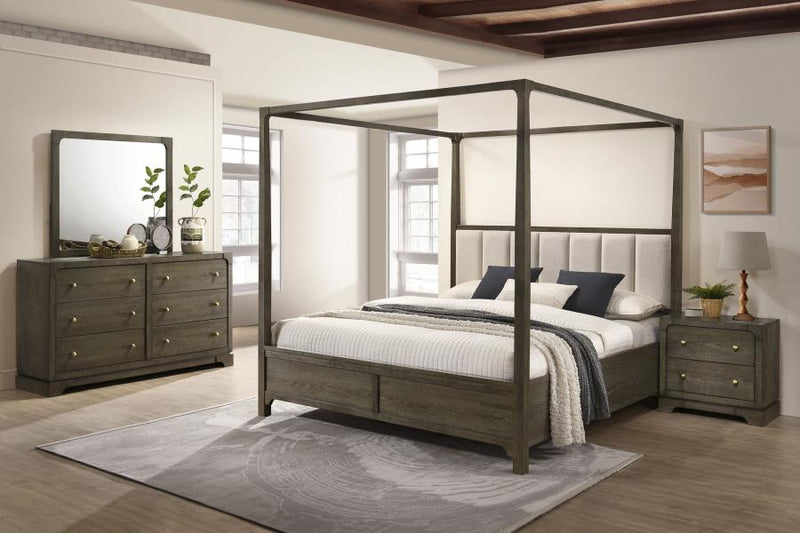 Gran Park 4-piece California King Bedroom Set Dark Cocoa-zoom-
