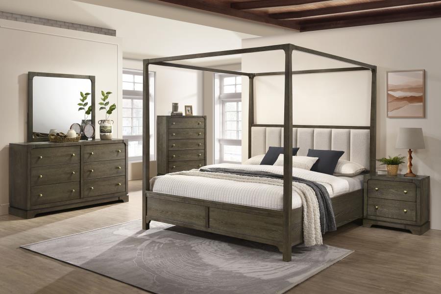 Gran Park 6-drawer Dresser and Mirror Dark Cocoa-14