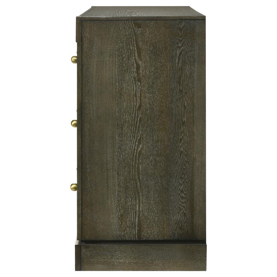 Gran Park 6-drawer Dresser Cabinet Dark Cocoa-5