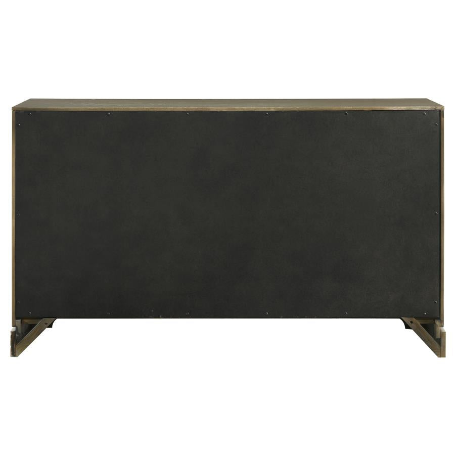 Gran Park 6-drawer Dresser Cabinet Dark Cocoa-zoom-7