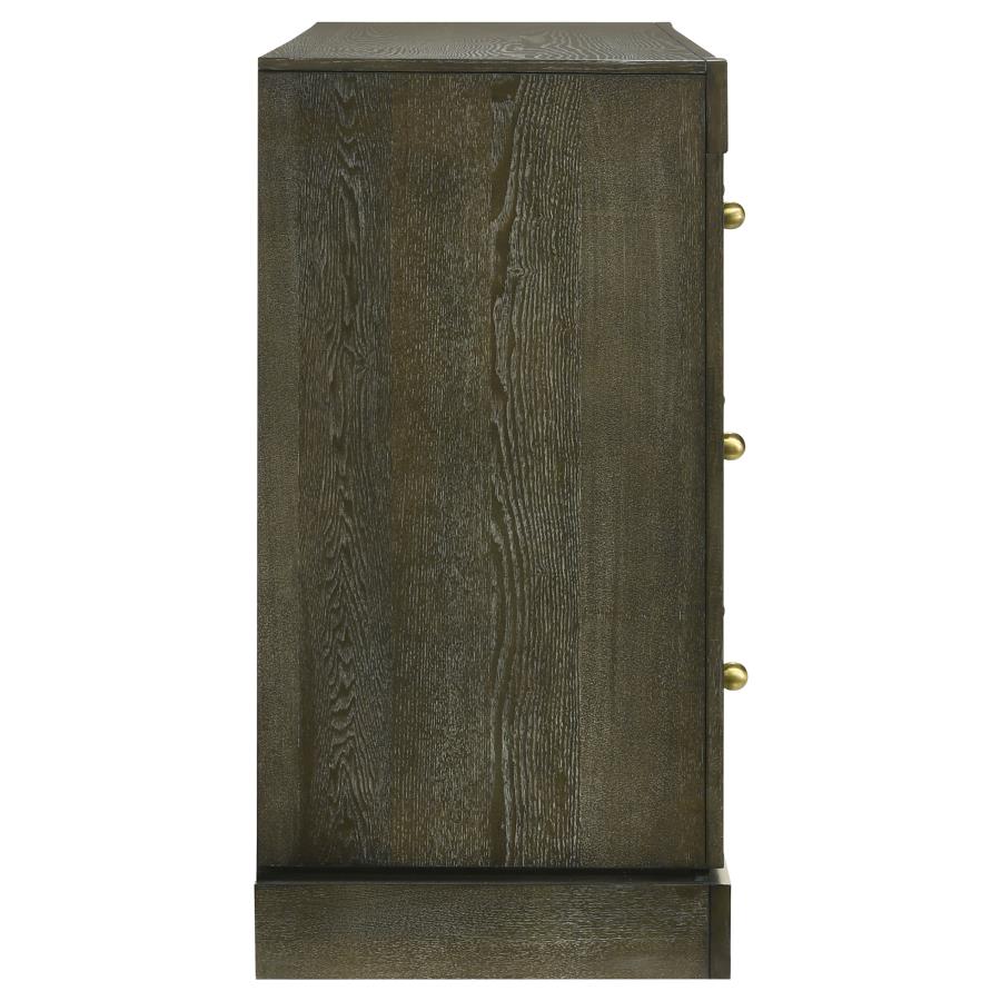 Gran Park 6-drawer Dresser Cabinet Dark Cocoa-9