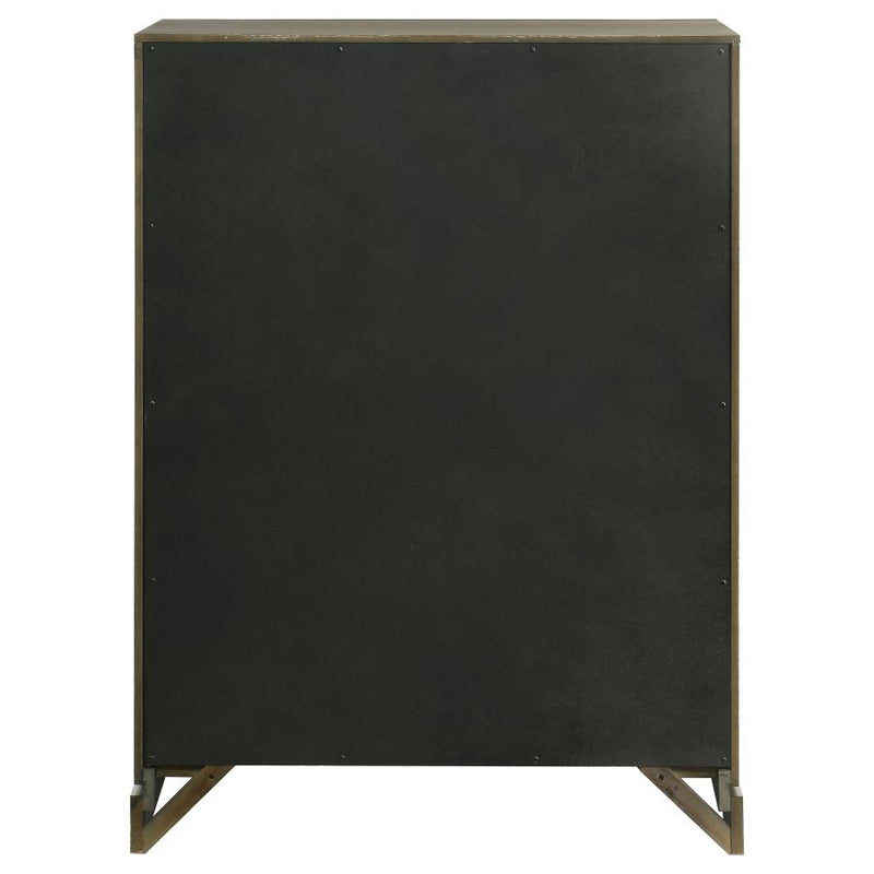Gran Park 5-drawer Bedroom Chest of Drawers Dark Cocoa-zoom-