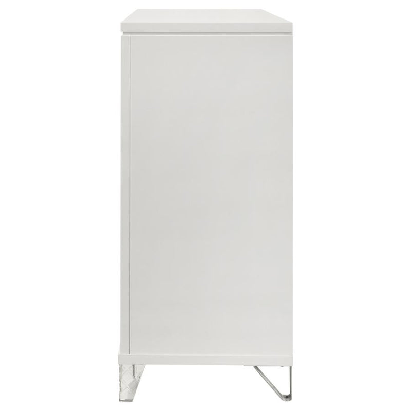 Marmore 9-drawer Dresser Cabinet White-zoom-