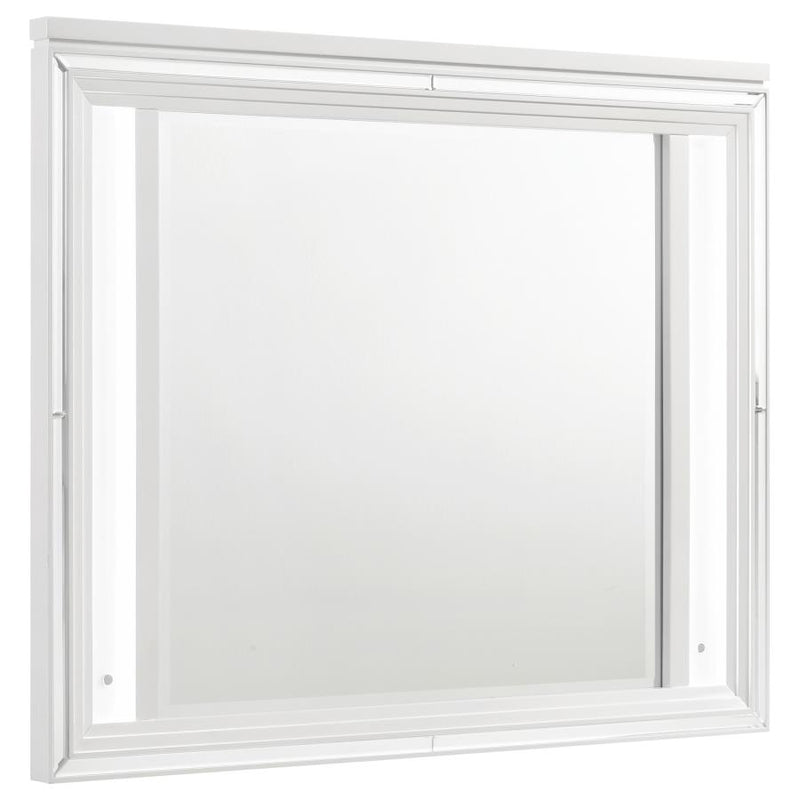 Marmore LED Dresser Mirror White-zoom-