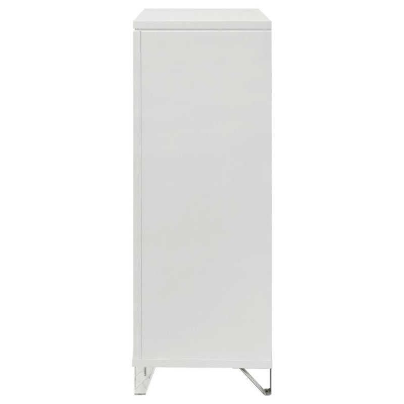 Marmore 5-drawer Bedroom Chest of Drawers White-zoom-