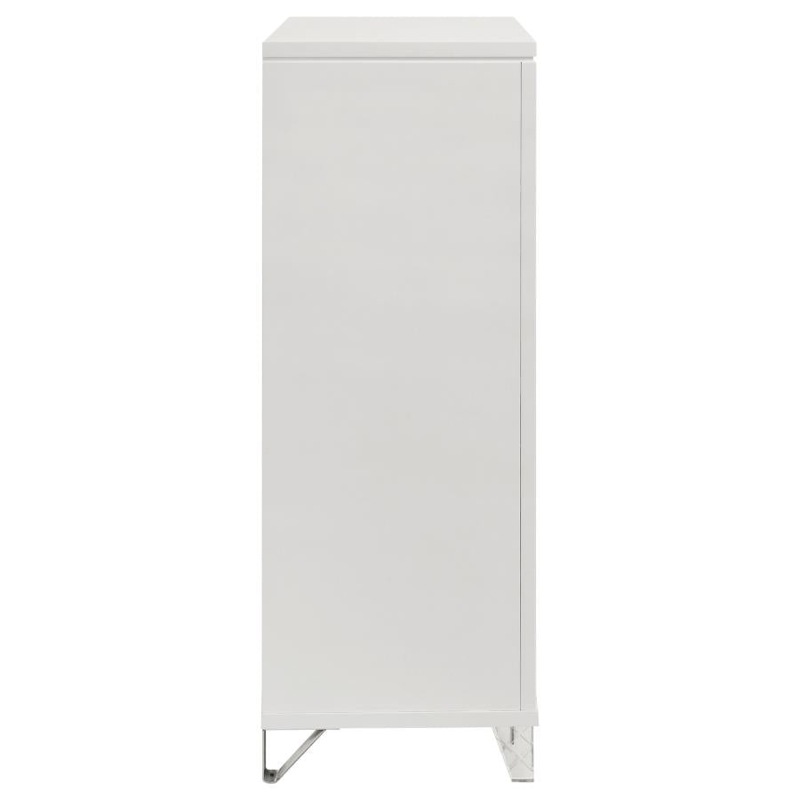 Marmore 5-drawer Bedroom Chest of Drawers White-zoom-9