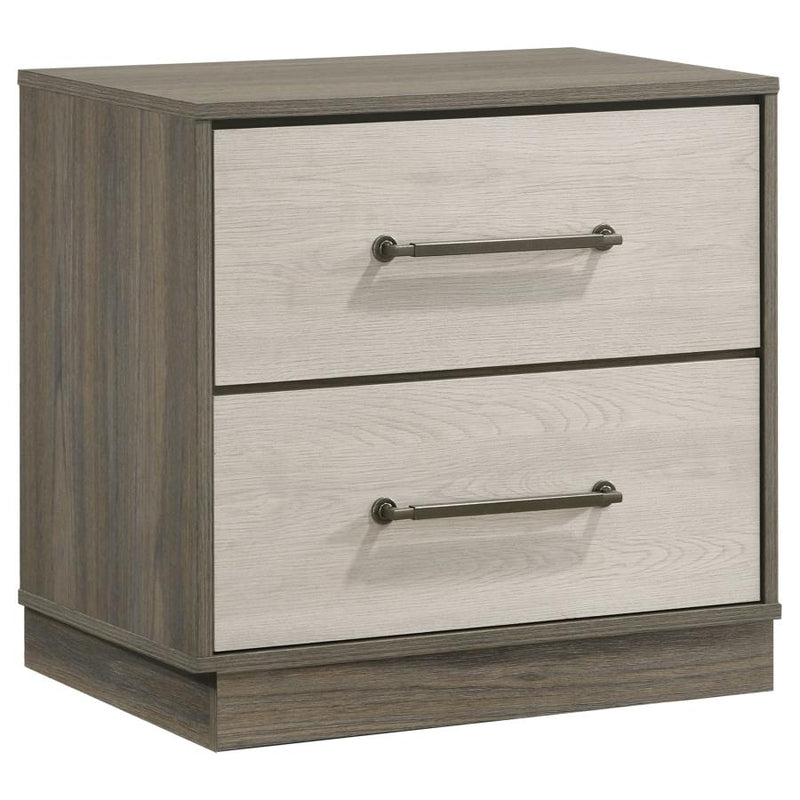 Fenwick 4-piece Eastern King Bedroom Set Grey Oak-zoom-