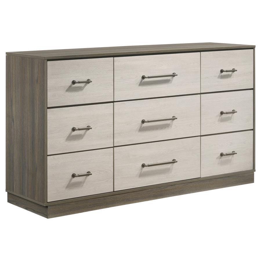 Fenwick 5-piece California King Bedroom Set Grey Oak-7