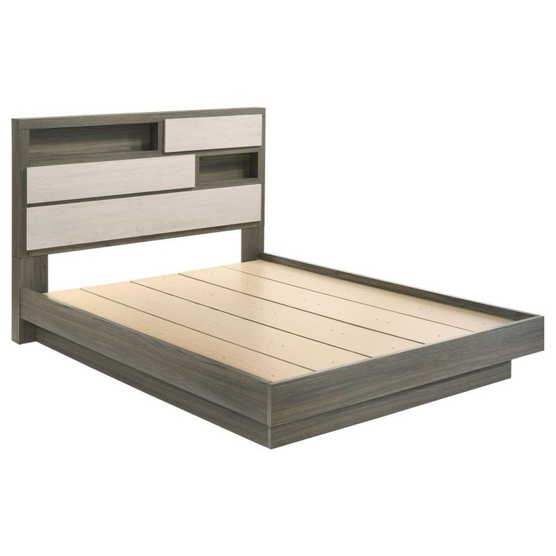 Fenwick 4-piece Queen Bedroom Set Grey Oak-zoom-