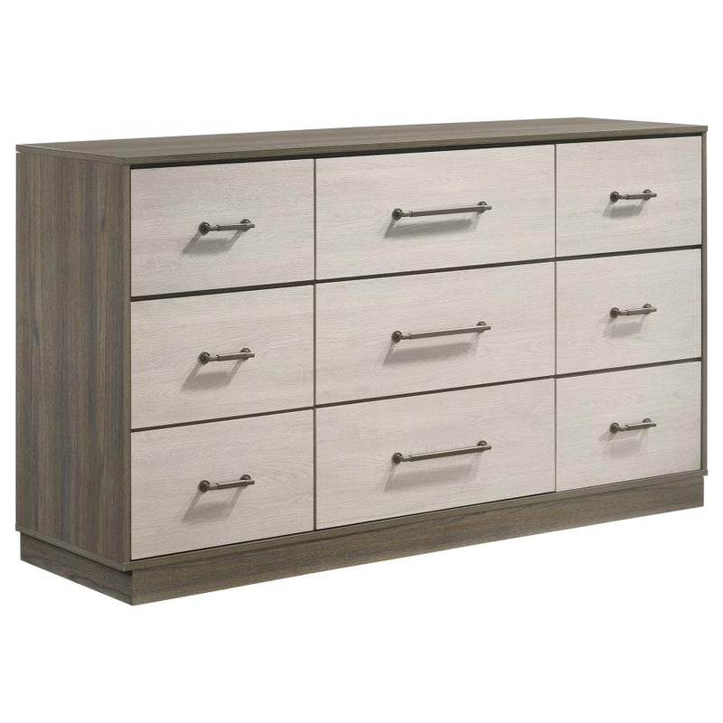 Fenwick 9-drawer Dresser Grey Oak-zoom-
