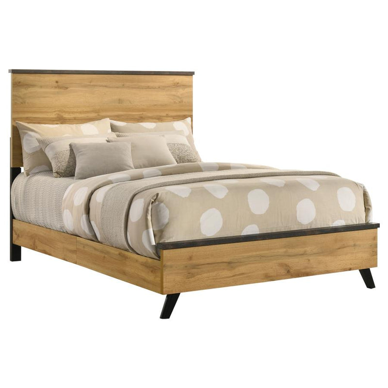 Kaywood 52-inch Full Panel Bed Natural Pine-zoom-