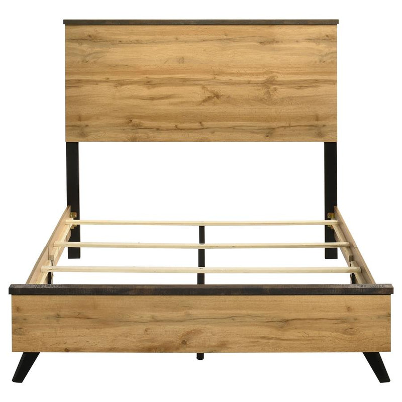 Kaywood 52-inch Full Panel Bed Natural Pine-zoom-