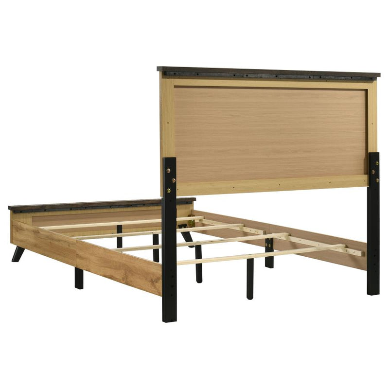 Kaywood 52-inch Full Panel Bed Natural Pine-zoom-