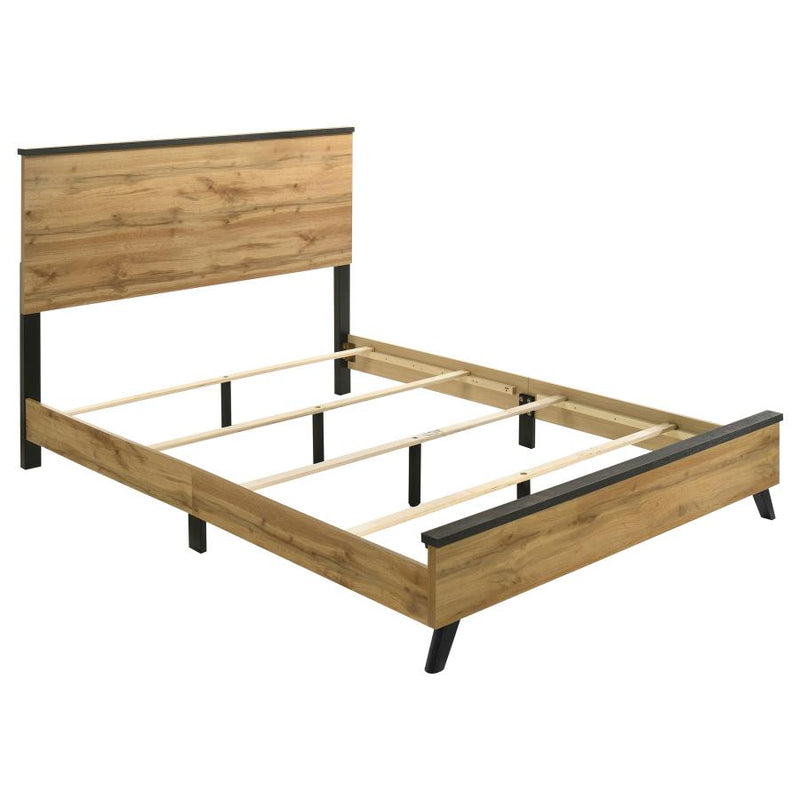 Kaywood 5-piece Eastern King Bedroom Set Natural Pine-zoom-