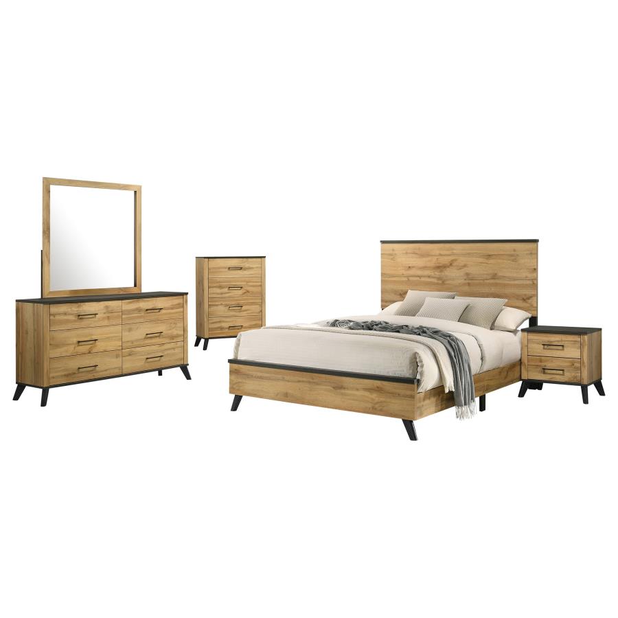 Kaywood 5-piece Queen Bedroom Set Natural Pine-zoom-2