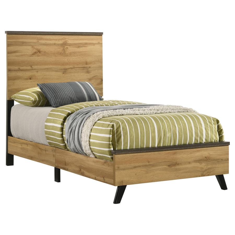 Kaywood 52-inch Twin Panel Bed Natural Pine-zoom-3