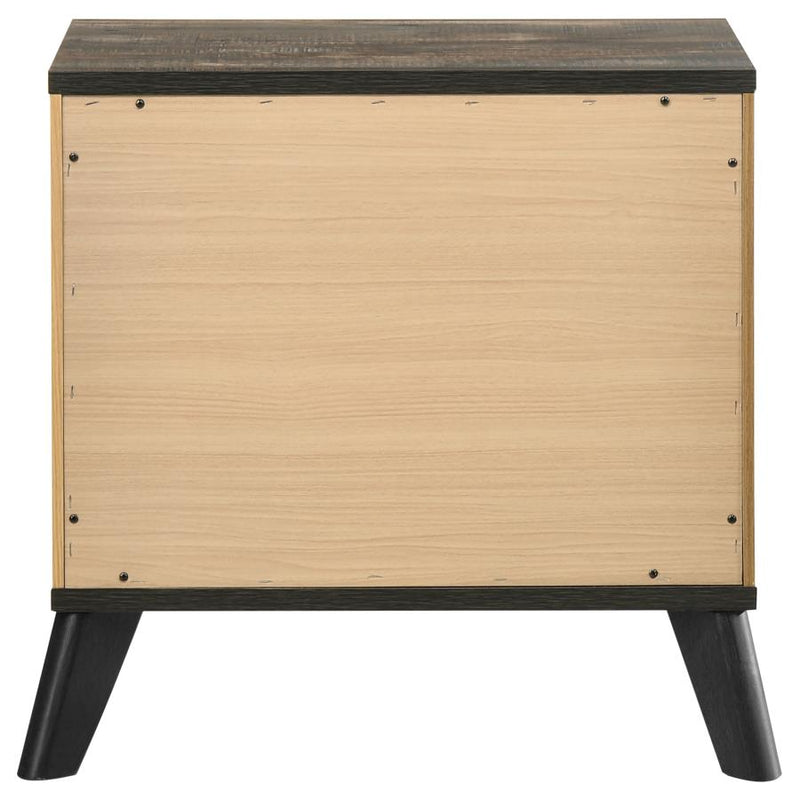 Kaywood 2-drawer Nightstand Bedside Table Natural Pine-zoom-