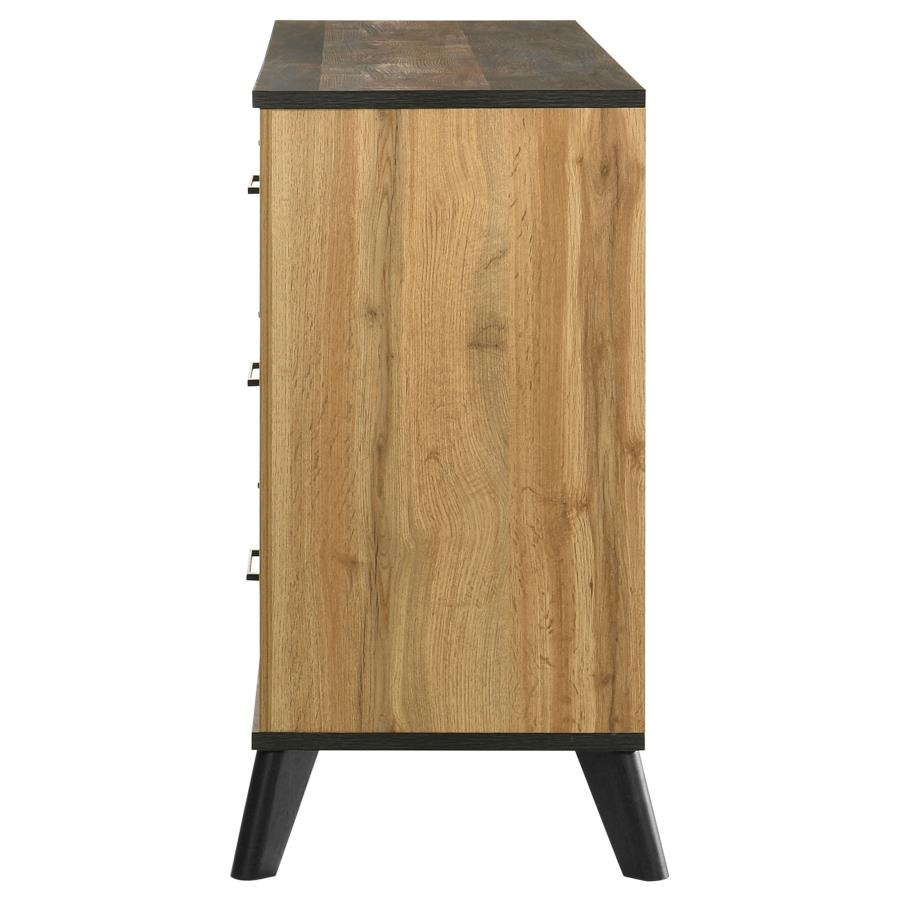Kaywood 6-drawer Dresser Cabinet Natural Pine-5