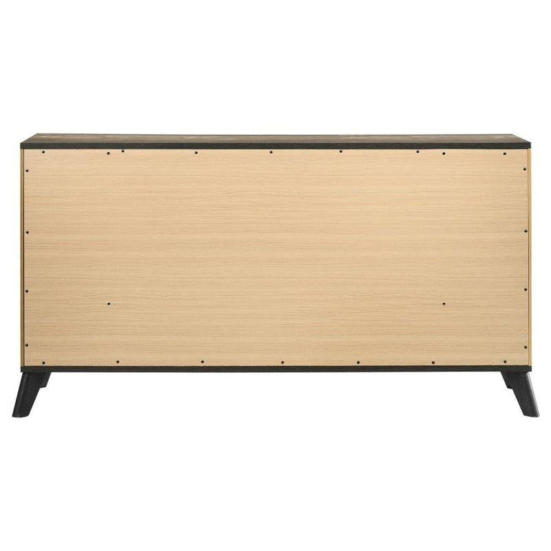 Kaywood 6-drawer Dresser Cabinet Natural Pine-zoom-