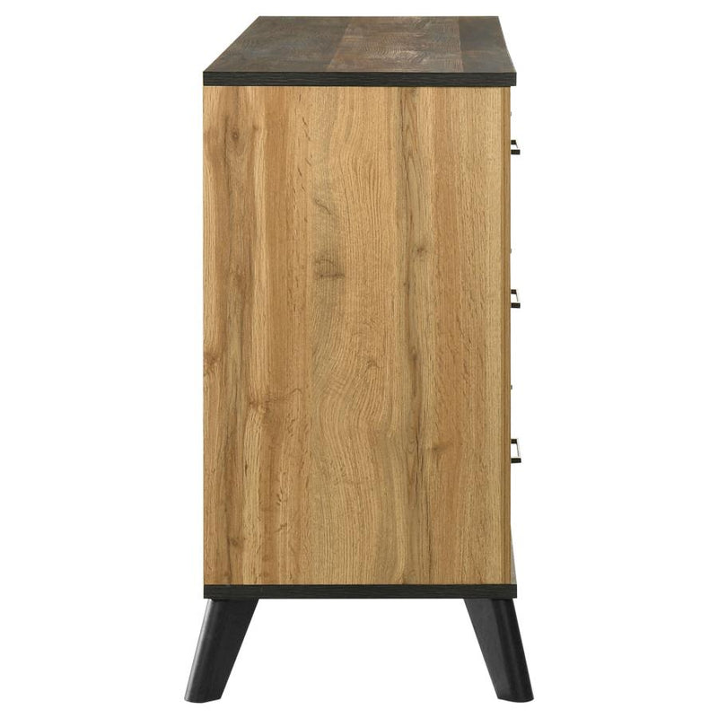 Kaywood 6-drawer Dresser Cabinet Natural Pine-zoom-