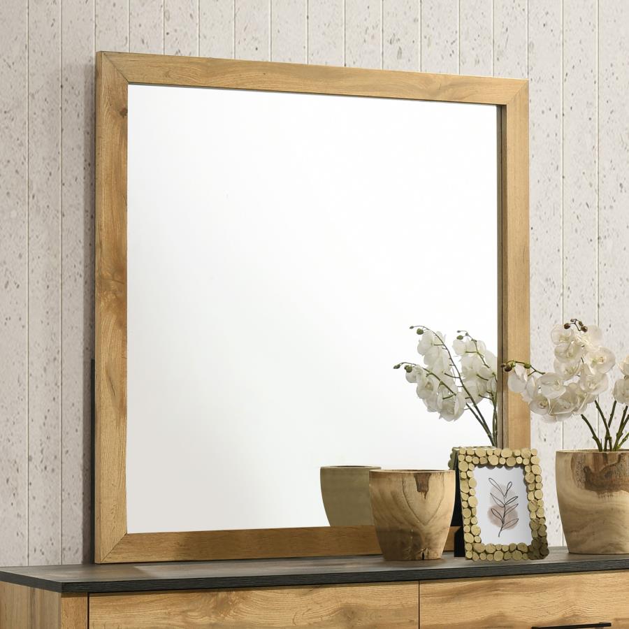Kaywood Dresser Mirror Natural Pine-zoom-2