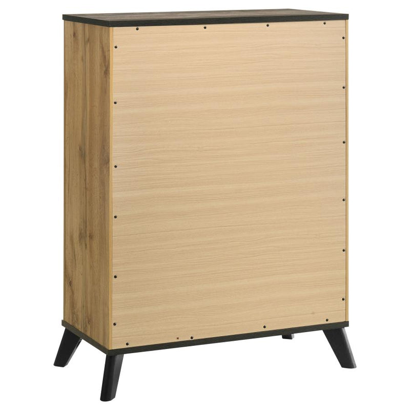 Kaywood 4-drawer Bedroom Chest of Drawers Natural Pine-zoom-