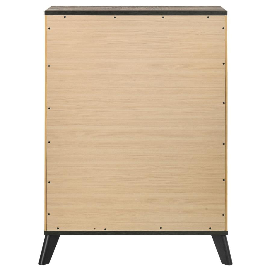 Kaywood 4-drawer Bedroom Chest of Drawers Natural Pine-7