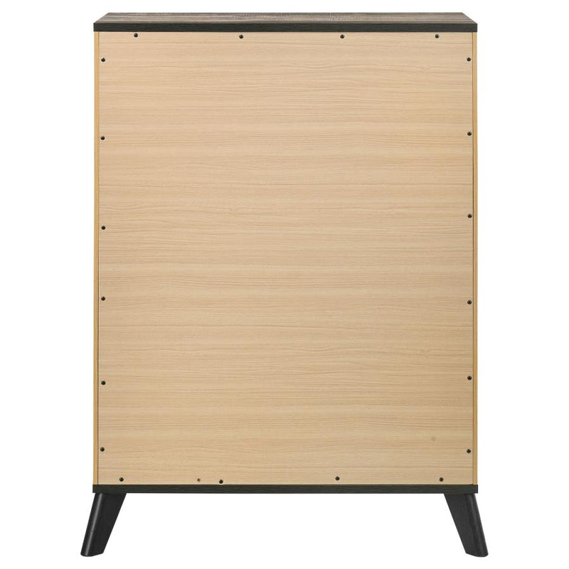 Kaywood 4-drawer Bedroom Chest of Drawers Natural Pine-zoom-