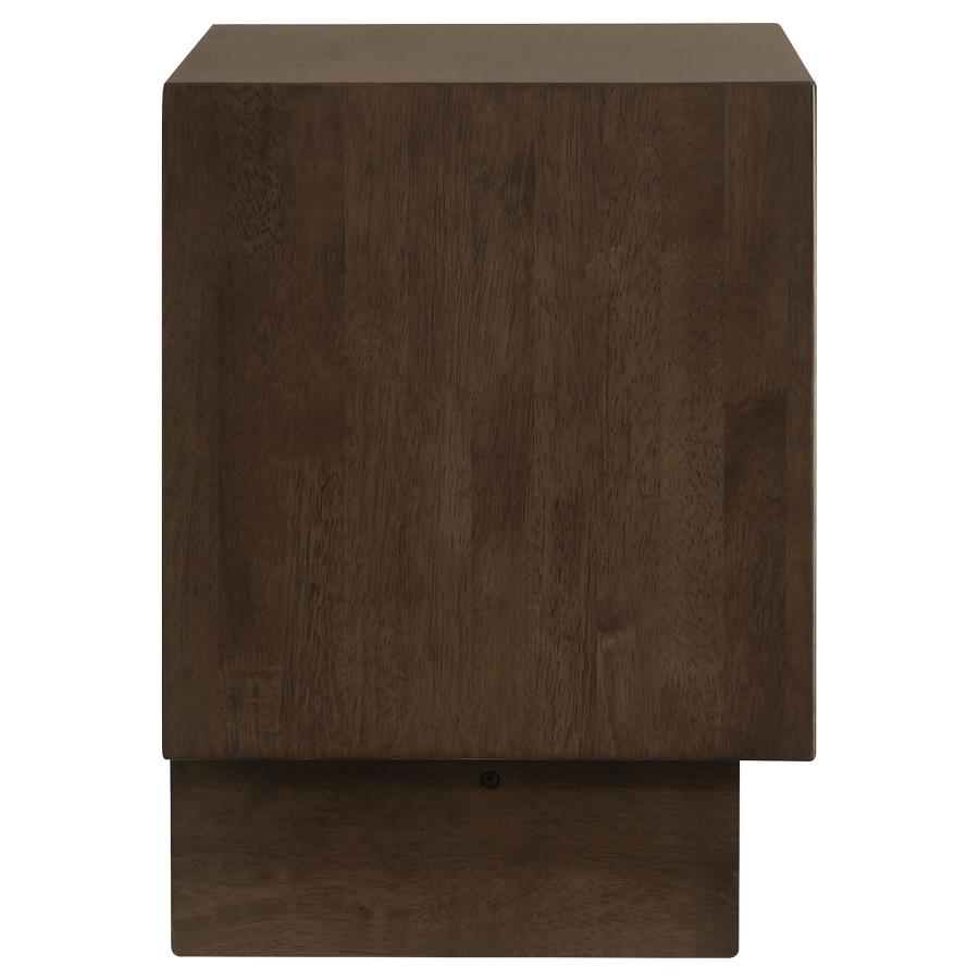 Glenwood 2-drawer Nightstand Bedside Table Warm Brown-zoom-9