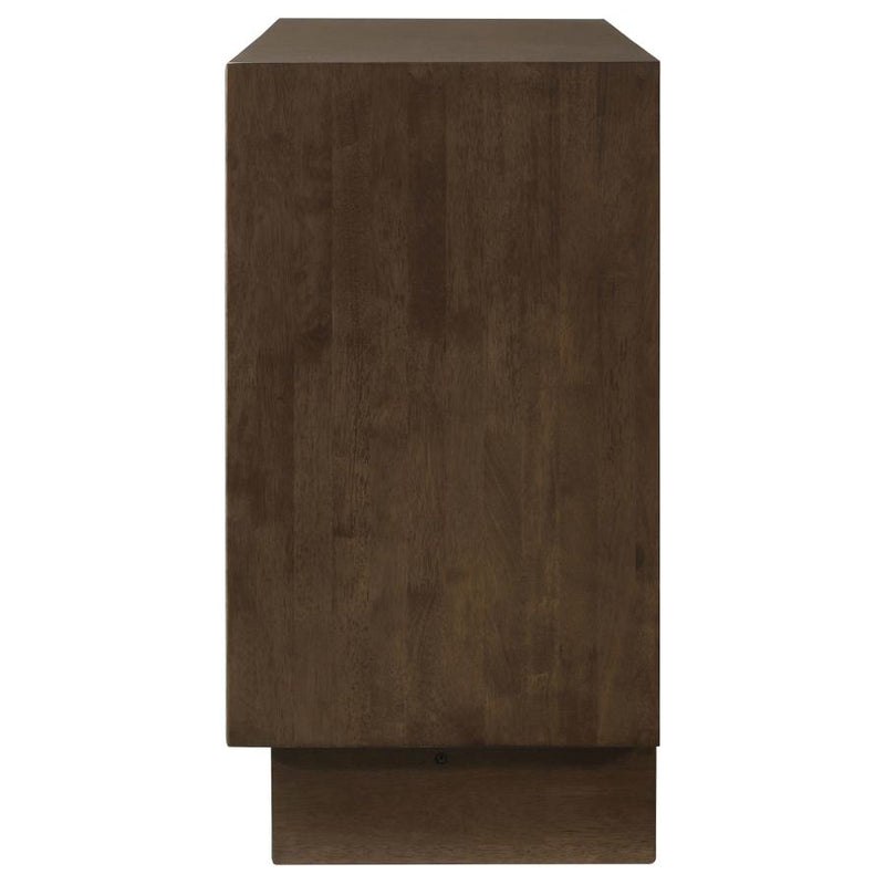 Glenwood 6-drawer Dresser Cabinet Warm Brown-zoom-