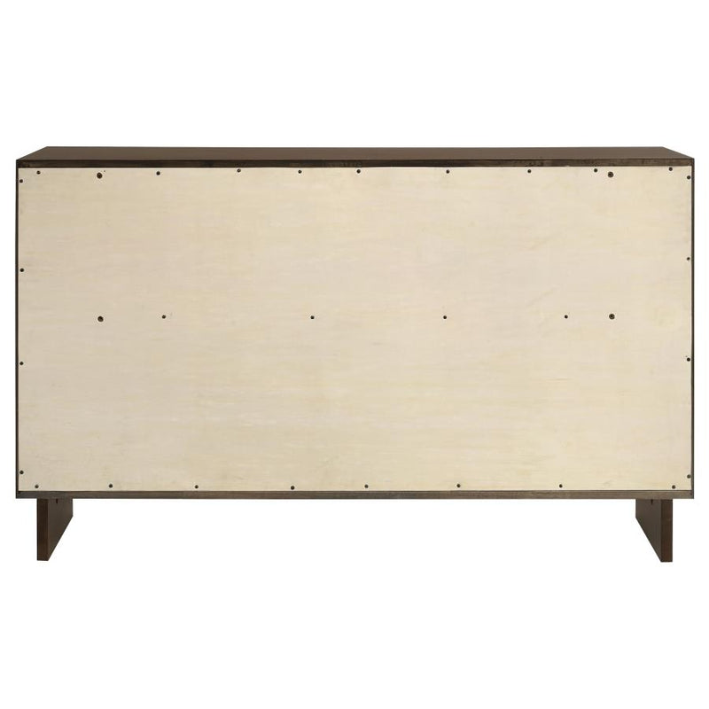 Glenwood 6-drawer Dresser Cabinet Warm Brown-zoom-