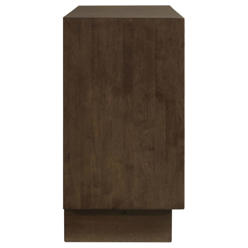 Glenwood 6-drawer Dresser Cabinet Warm Brown-zoom-