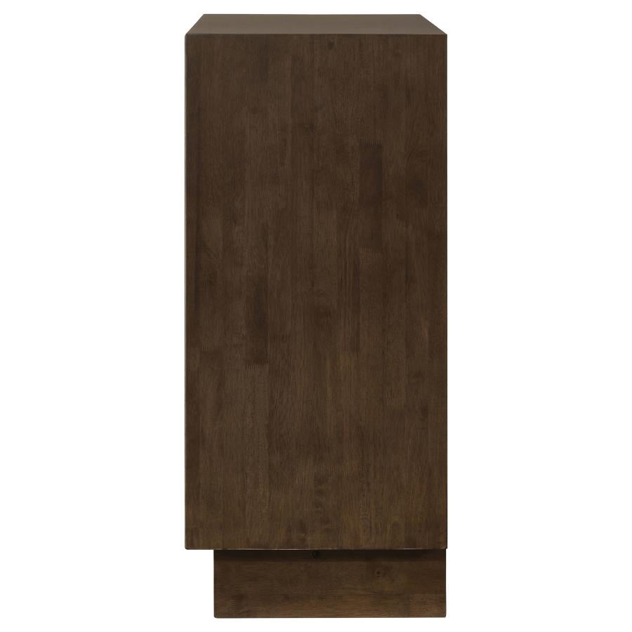 Glenwood 4-drawer Chest of Drawers Warm Brown-zoom-5