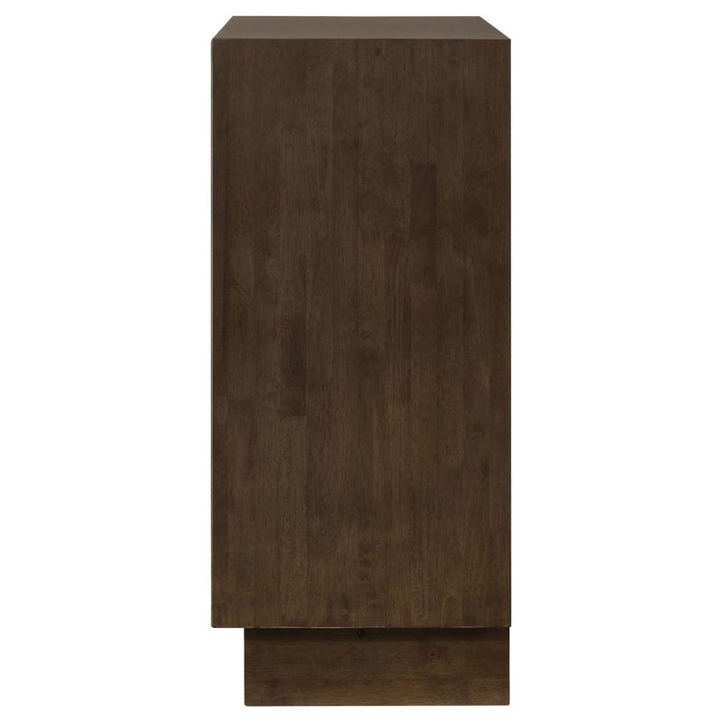 Glenwood 4-drawer Chest of Drawers Warm Brown-zoom-