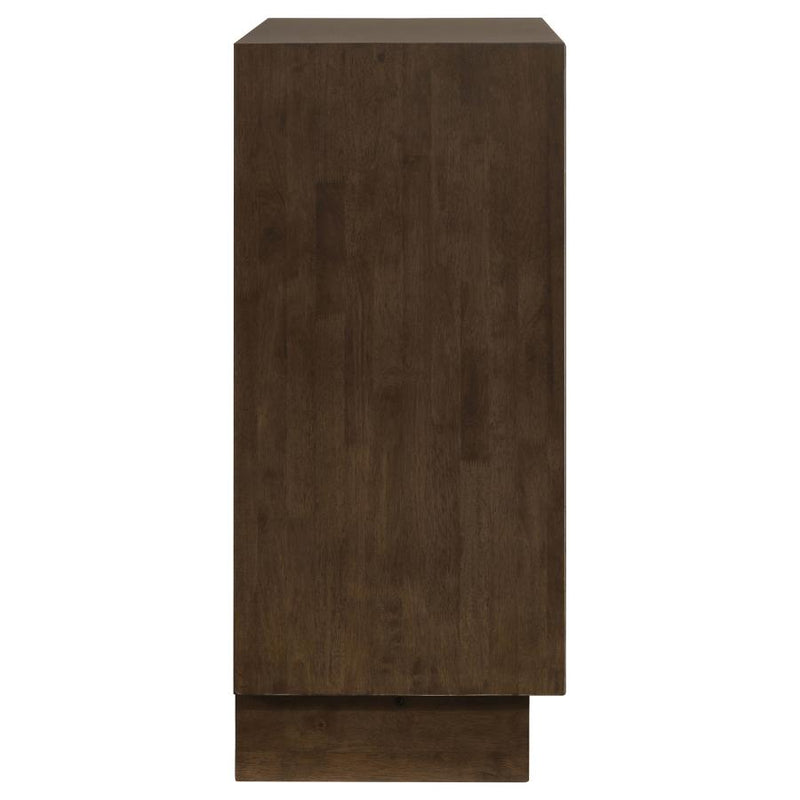 Glenwood 4-drawer Chest of Drawers Warm Brown-zoom-