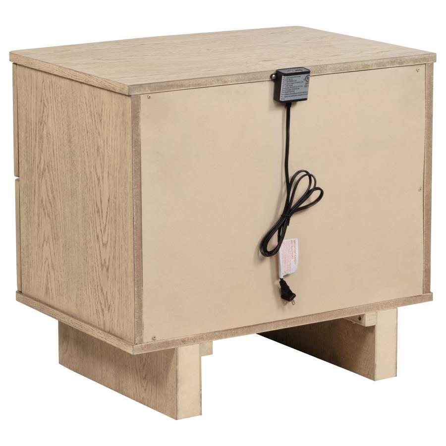 Kailani 5-piece Queen Bedroom Set Beige Oak-zoom-6