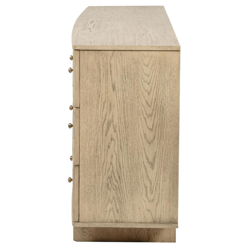 Kailani 9-drawer Dresser Cabinet Beige Oak-zoom-