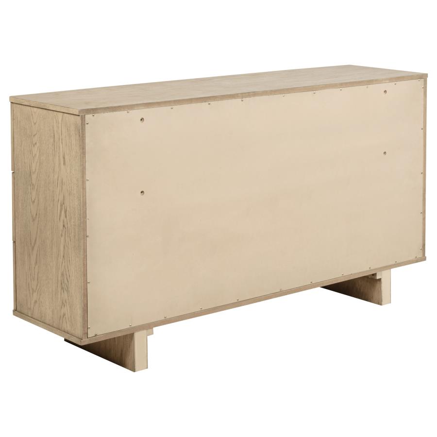 Kailani 9-drawer Dresser Cabinet Beige Oak-zoom-6
