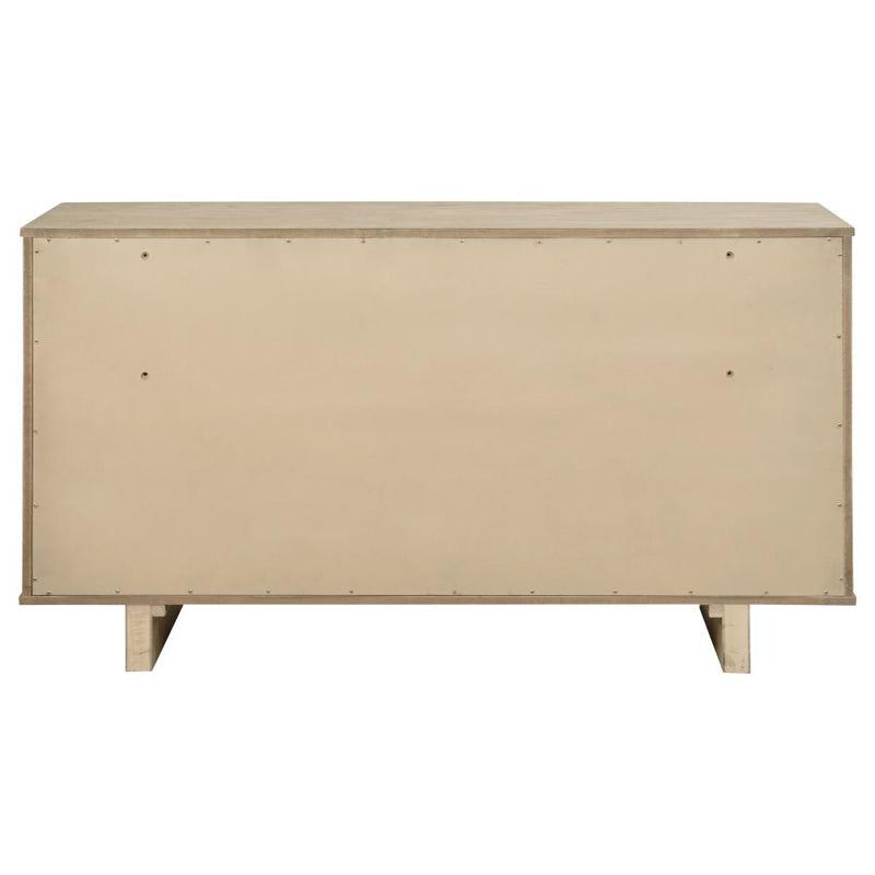 Kailani 9-drawer Dresser Cabinet Beige Oak-zoom-