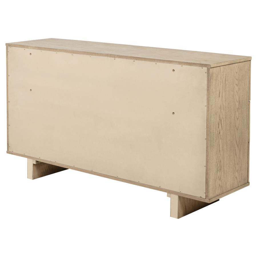 Kailani 9-drawer Dresser Cabinet Beige Oak-zoom-8